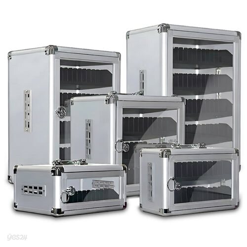 [고부기]알루미늄 휴대폰 보관함 스마트폰감옥 금욕상자 벽걸이형 수납함 학원 사무실 시험장용 12구 24구 36구 48구 60구