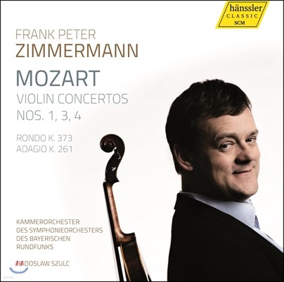 Frank Peter Zimmermann 모차르트: 바이올린 협주곡 1집 - 1, 3, 4번, 론도, 아다지오 - 프랑크 페터 침머만 (Mozart: Violin Concertos KV 207, 216, 218)