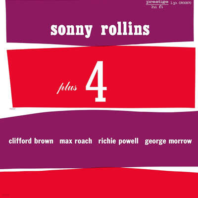 Sonny Rollins (소니 롤린스) - Plus 4 [LP]