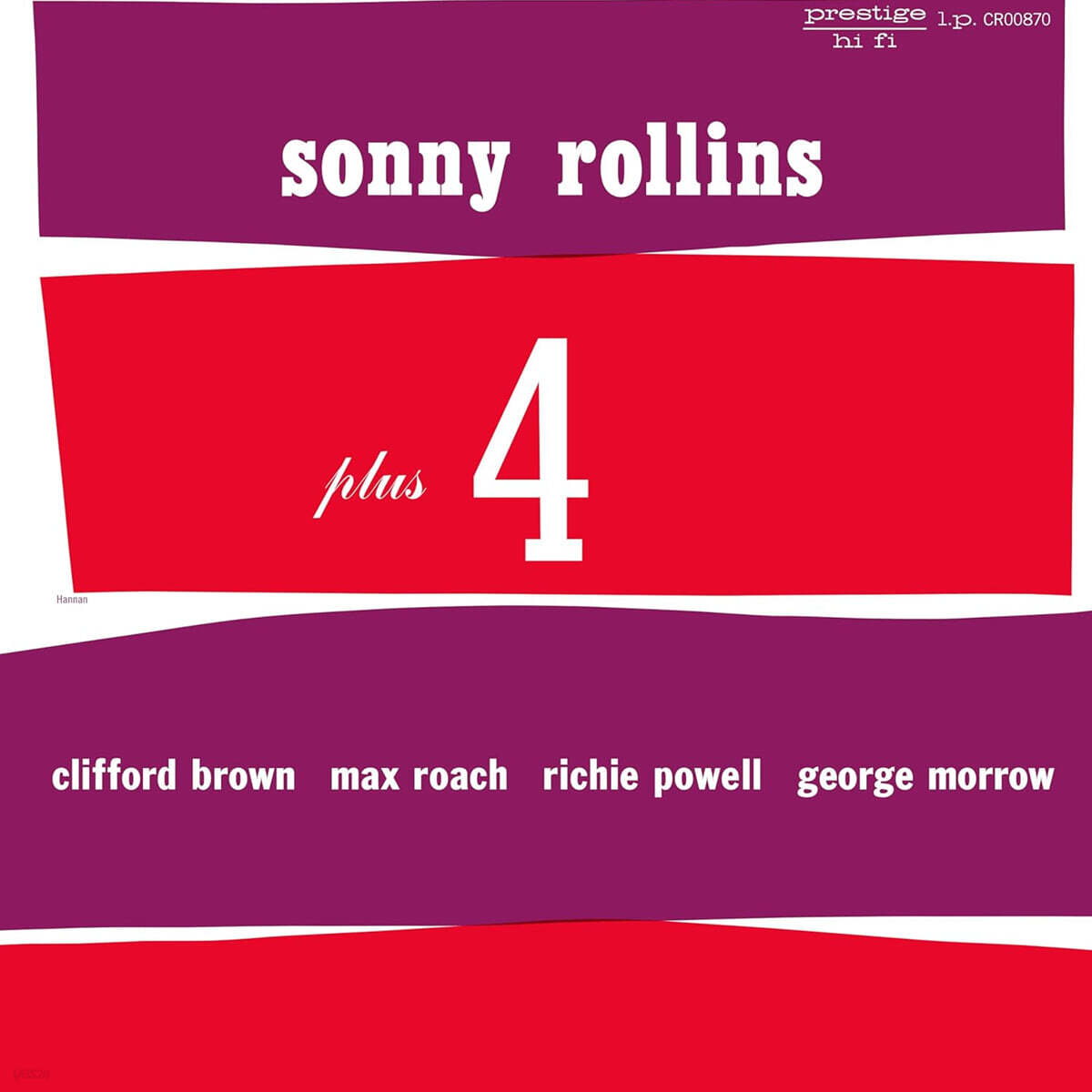 Sonny Rollins (소니 롤린스) - Plus 4 [LP]