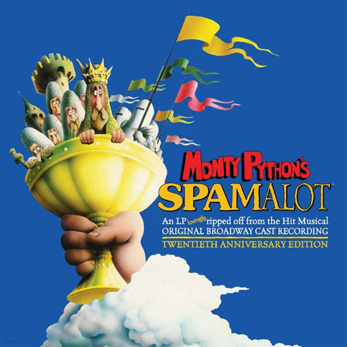스팸어랏 뮤지컬음악 (Spamalot -Original Broadway Cast Recording) [골드 컬러 2LP]