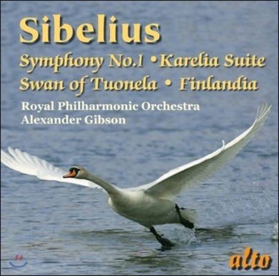 Alexander Gibson 시벨리우스: 교향곡 1번, 카렐리아 모음곡, 튜오넬라의 백조, 핀란디아 (Sibelius: Symphony No.1, Karelia, Swan of Tuonela, Finlandia)