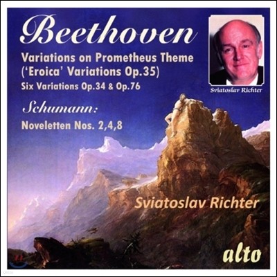 Sviatoslav Richter 亥: ְ / : 뺧 (Beethoven: Prometheus Variations Op.35, Variations Op.34, Op.76 / Schumann: Noveletten Nos.2, 4, 8)