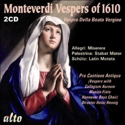 Pro Cantione Antiqua 1610년의 저녁기도 - 몬테베르디 / 알레그리 / 팔레스트리나 / 쉬츠 (Vespers of 1610 - Monteverdi / Allegri / Palestrina / Schutz)