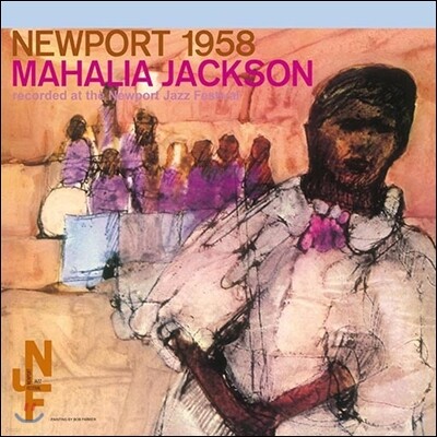 Mahalia Jackson — A Night At The Vanguard 앨범 커버