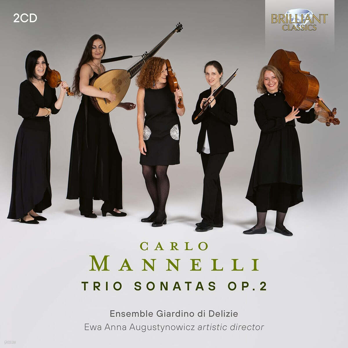 Ensemble Giardino di Delizie 마넬리: 트리오 소나타 (Mannelli: Trio Sonatas Op.2)