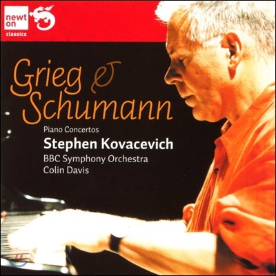 Stephen Kovacevich / Colin Davis ׸ / : ǾƳ ְ (Grieg: Piano Concerto Op.16 / Schumann: Piano Concerto Op.54)