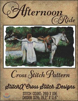Afternoon Ride Cross Stitch Pattern