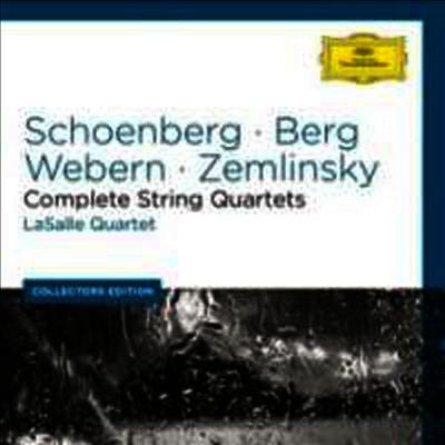쇤베르크, 베르크, 베베른 & 쳄린스키: 현악 사중주 전집 (Schoenberg, Berg, Webern & Zemlinsky: Complete String Quartets) (6CD Boxset) - LaSalle Quartet