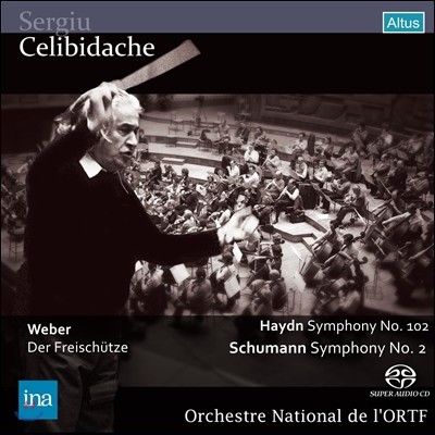 Sergiu Celibidache : ź  / ̵:  102 / :  2 (Weber: Der Freischutze / Haydn: Symphony Hob.1:102 / Schumann: Symphony Op.61)