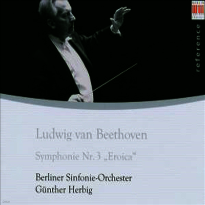 베토벤 : 교향곡 3번 '영웅' (Beethoven : Symphony No.3 'Eroica')(CD) - Gunther Herbig