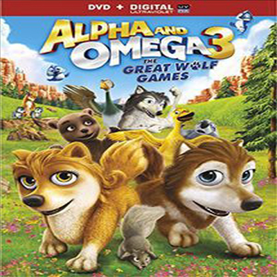Alpha And Omega 3: The Great Wolf Games (  ް 3)(ڵ1)(ѱ۹ڸ)(DVD)