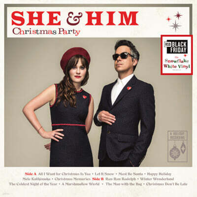 She & Him (쉬 앤 힘) - Christmas Party [화이트 컬러 LP]