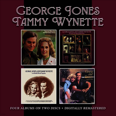 George Jones & Tammy Wynette - We Go Together / We Love To Sing About Jesus / Lets Build A World Together / Together Again (Remastered)(4 On 2CD)