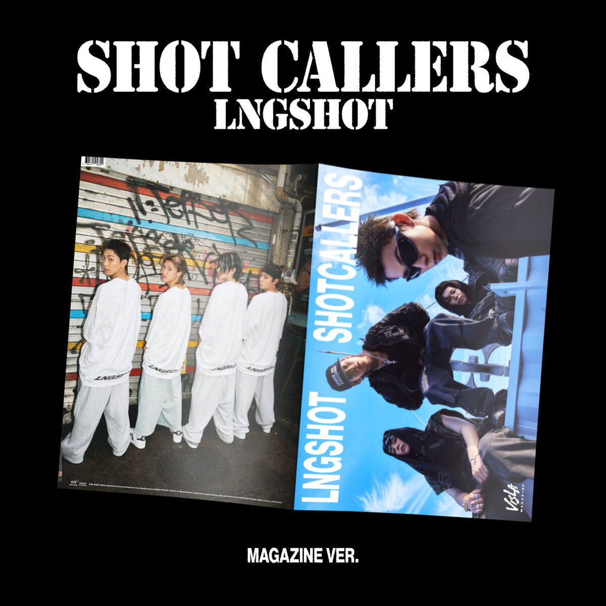 LNGSHOT - EP : SHOT CALLERS [Magazine Ver.] | LNGSHOT | Kakao