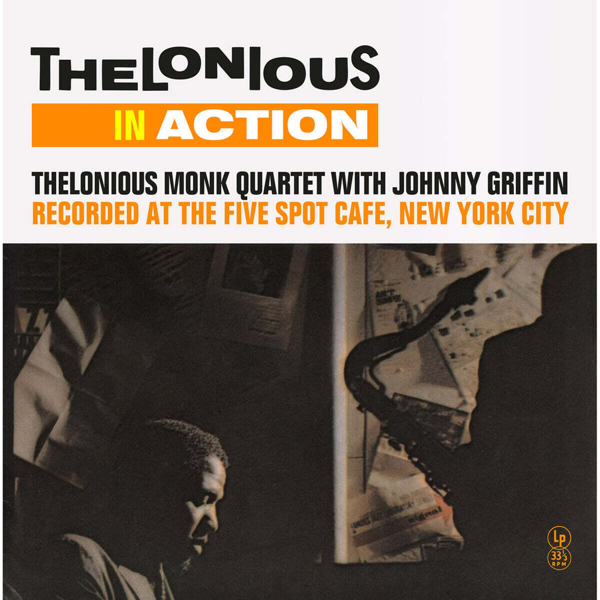 Thelonious Monk (텔로니어스 몽크) - Thelonious In Action [옐로우 컬러 LP]