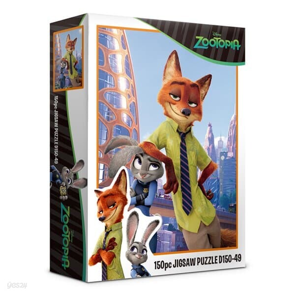[Disney] 디즈니 주토피아 직소퍼즐(150피스/D150-49)