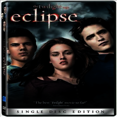 Twilight Saga: Eclipse (이클립스)(지역코드1)(한글무자막)(DVD)