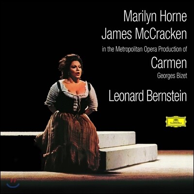 Marylin Horne, James McCracken, The Manhattan Opera Chorus and the Metropolitan Opera Orchestra, Leonard Bernstei — Leonard Bernstein 비제: 카르멘 (Bizet: Carmen) 앨범 커버