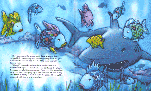 Rainbow Fish to the Rescue! (Hardcover Set)