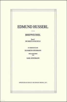 Edmund Husserl Briefwechsel: Die Brentanoschule