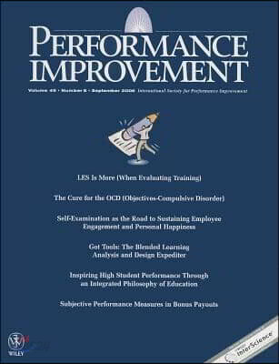 Performance Improvement, September 2006