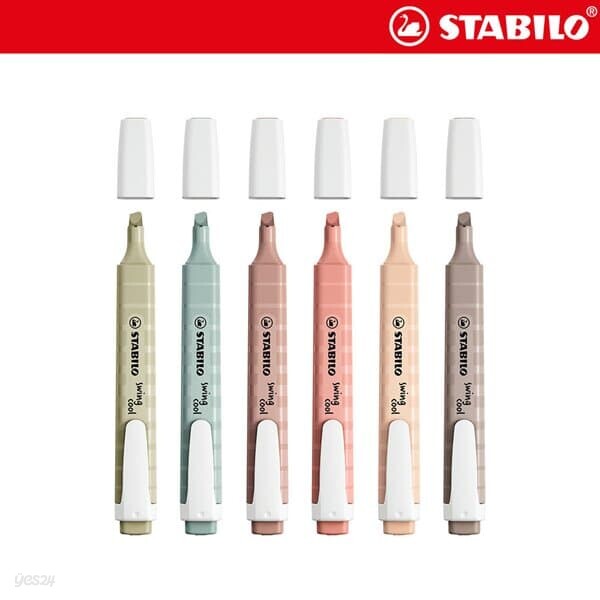 스타빌로 스윙쿨 네이처형광펜 이니셜각인 레이저각인