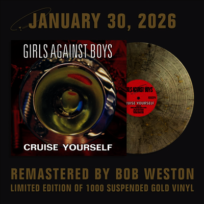 Girls Against Boys — Cruise Yourself (Remastered) 앨범 커버