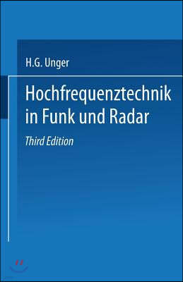 Hochfrequenztechnik in Funk Und Radar