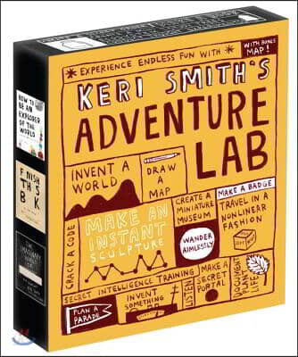 Keri Smith's Adventure Lab: A Boxed Set of How to Be an Explorer of the World, Finish This Book, and the Imaginary World of . . .