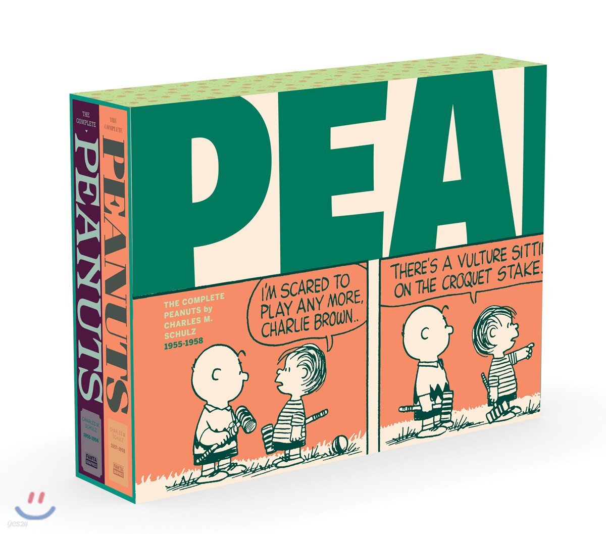 The Complete Peanuts 1955-1958: Vols. 3 & 4 Gift Box Set - Paperback
