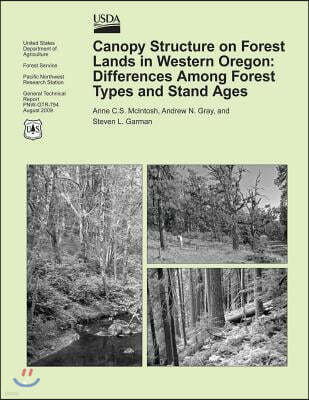 Canopy Structure on Forest Lands in Western Oregon: Differences Among Forest Types and Stand Ages