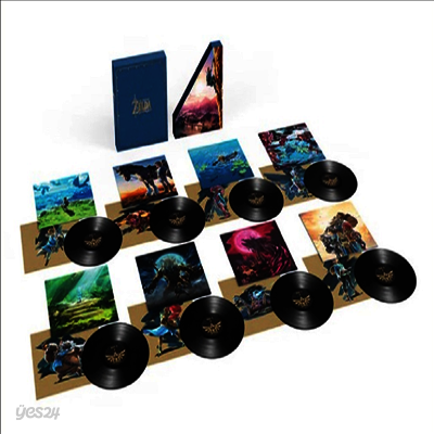 Manaka Kataoka - Legend Of Zelda: Breath Of The Wild (젤다의 전설: 브레스 오브 더 와일드) (Original Soundtrack)(8LP Box Set)