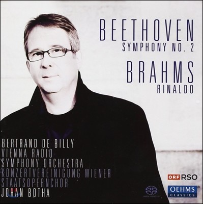 Bertrand De Billy 亥:  2 / :  (Beethoven: Symphony Op.36 / Brahms: Rinaldo Op.50)