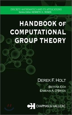 Handbook of Computational Group Theory