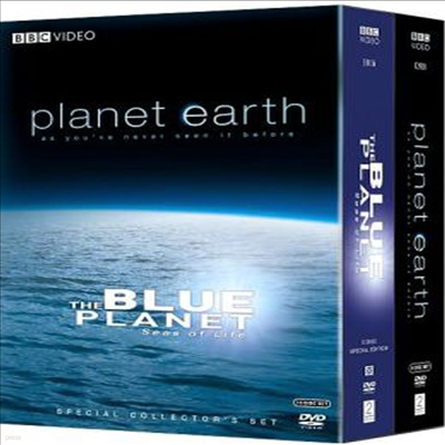 Planet Earth & Blue Planet: Seas Of Life (10pc)(ڵ1)(ѱ۹ڸ)(10DVD)