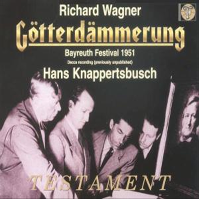 ٱ׳ : ŵ Ȳȥ - 1951 ̷Ʈ Ȳ (Wagner : Gotterdammerung) (4CD) - Hans Knappertsbusch