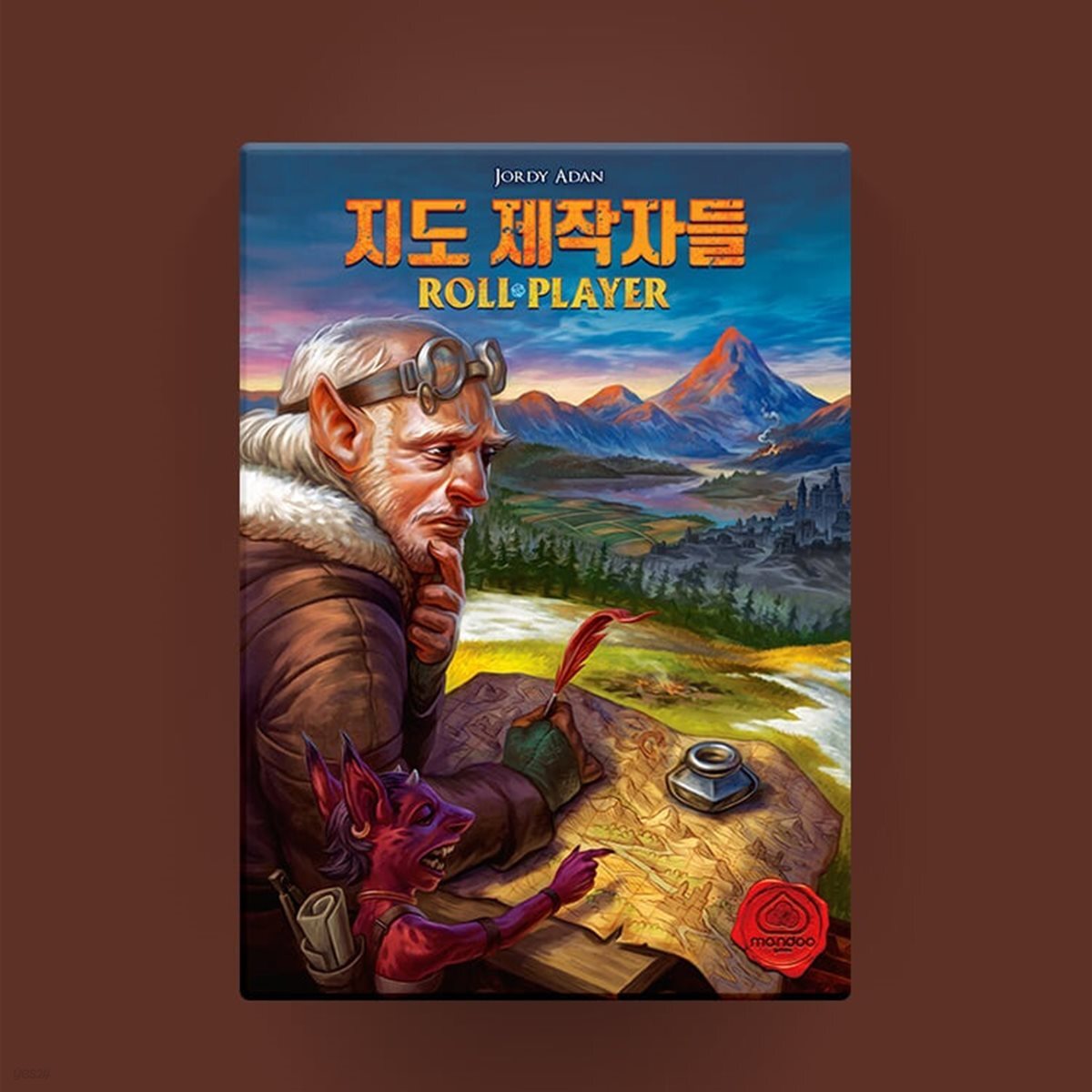 [만두게임즈] 지도 제작자들 보드게임 롤앤라이트