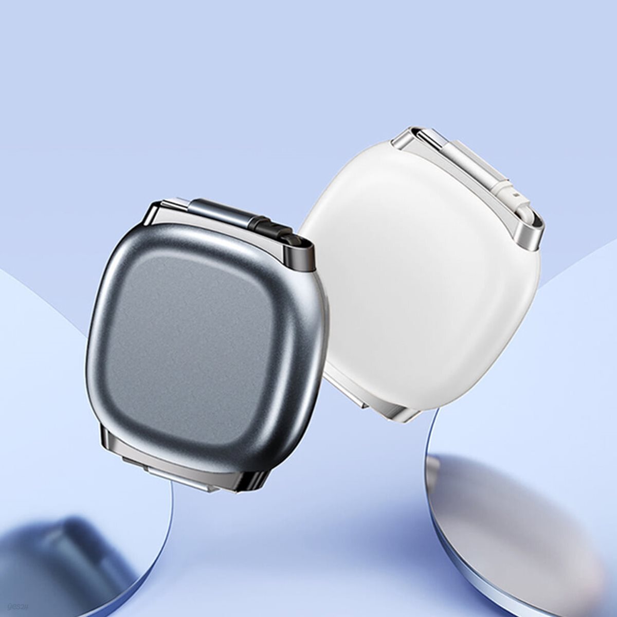 EIKER 240W C타입 자동감기 고속충전 릴케이블 1M 휴대용 정리 케이블