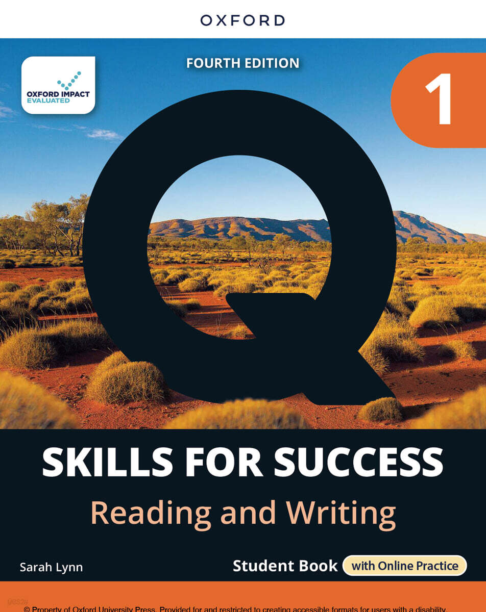 Q Skills for Success Reading & Writing 1 : Student Book with Online Practice, 4/E