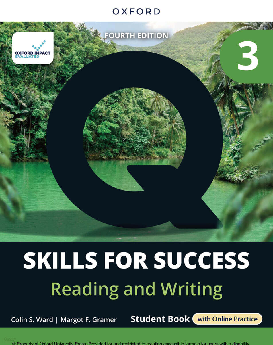 Q Skills for Success Reading & Writing 3 : Student Book with Online Practice, 4/E