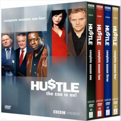 Hustle: Complete Seasons 1-4 (㽽 1-4)(ڵ1)(ѱ۹ڸ)(8DVD)