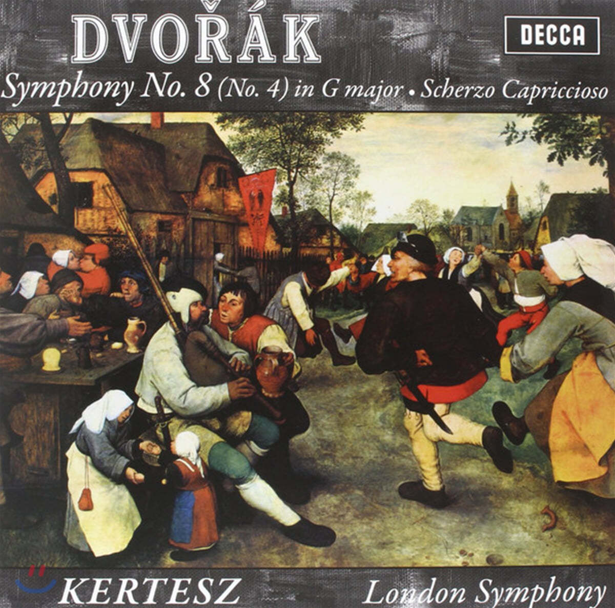 Istvan Kertesz 드보르작: 스케르조 카프리치오조, 교향곡 8번 (Dvorak: Scherzo Capriccioso, Symphony Op. 88) [LP]