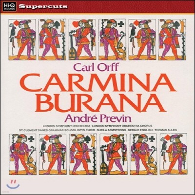 Andre Previn : ī̳ ζ (Orff: Carmina Burana)