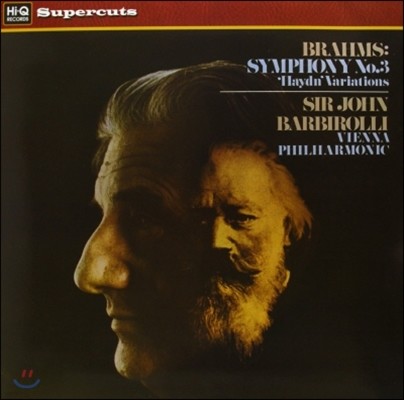 John Barbirolli :  3, ̵   ְ (Brahms: Symphony No.3, 'Haydn' Variations)