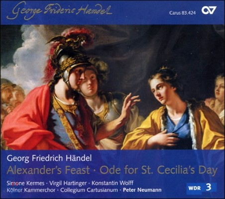 Peter Neumann 헨델: 알렉산더의 향연, 세실리아의 날을 위한 송가 (Handel: Alexander’s Feast, Ode for St.Cecilia’s Day)
