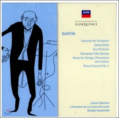 Ernest Ansermet 바르톡: 관현악 작품, 피아노 협주곡 외 (Bartok: Concerto For Orchestra, Piano Concerto)