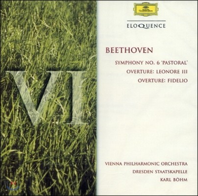 Karl Bohm 亥:  6 '', 뷹, ǵ  (Beethoven: Symphony Op.68 'Pastoral', Leonore, Fidelio)
