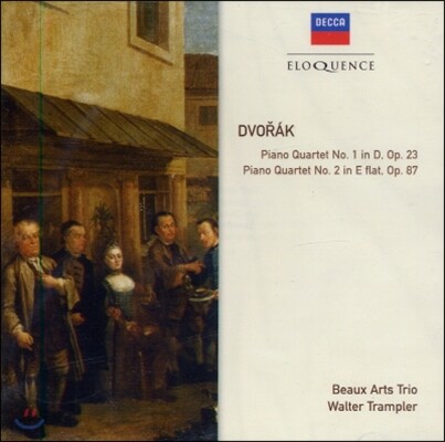 Beaux Arts Trio 드보르작: 피아노 4중주 1번, 2번 (Dvorak: Piano Quartets Op.23, Op.87)