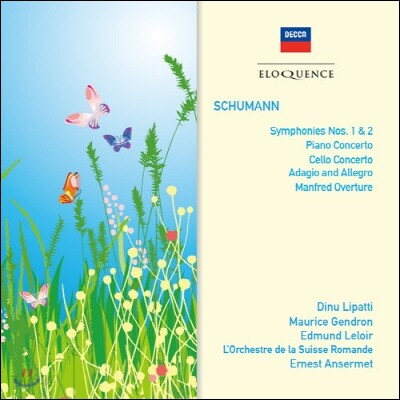 Ernest Ansermet 슈만: 교향곡 1번 '봄', 2번, 협주곡 (Schumann: Symphonies 'Spring' Op.38, Op.61, Concertos)